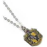 Official Harry Potter Hufflepuff House Crest Link Chain Necklace by The Carat Shop