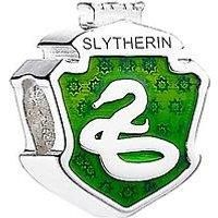 Harry Potter Sterling Silver Slytherin House Shield Spacer Bead