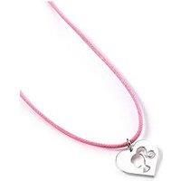 Barbie Sterling Silver Heart Necklace