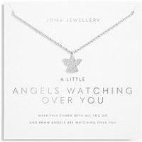 Joma Jewellery A Little Angels Watching Over You Silver-Tone Necklace