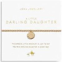 Joma Jewellery Gold A Little Darling Daughter Bracelet