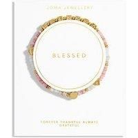 Joma Jewellery Happy Little Moments , Blessed , Gold , Bracelet , 17.5Cm Stretch