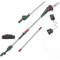 Webb WEV20PSHTB2 20V 1x2Ah 500mm Hedge Trimmer and 200mm Pruner Kit