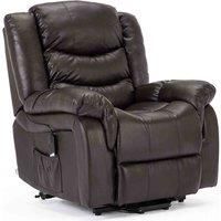 Seattle Electric Rise Recliner - Brown