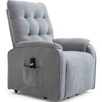 CHARLBURY ELECTRIC RISE FABRIC RECLINER ARMCHAIR MOBILITY LIFT RISER CHAIR