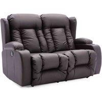 CAESAR HIGH BACK ELECTRIC BOND GRADE LEATHER RECLINER 3+2+1 SOFA ARMCHAIR SET