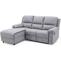 More4Homes Valencia Fabric Chaise 3 Seater High Back Modern L Shaped Corner Lounge Recliner Sofa