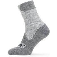 Bircham Waterproof All Weather Ankle Length Sock Grey/Grey Marl Unisex SOCK