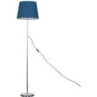 Charlie Modern Stem Silver Floor Lamp