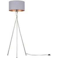 Camden Silver Floor Lamp