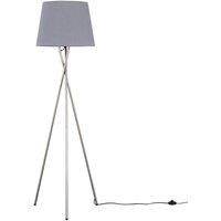 Camden Tripod Silver Floor Lamp