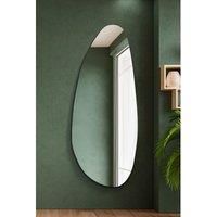 Mirroroutlet Lacuna - Frameless Pebble Pond Wall Mirror 63inch X 26inch 160 X 67Cm