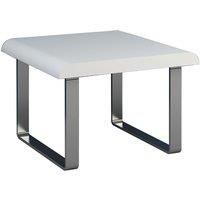 Newline White High Gloss Lamp Table