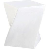 Connor High Gloss Lamp Table White