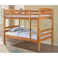 Tripoli Solid Wood Bunk Bed Antique Pine