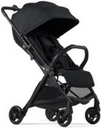 Silver Cross - Jet 5 Compact Pushchair - Travel Stroller - Foldable & Lightweight Stroller/Travel System - Cabin Size - Car Seat Compatible - Newborn to 4 Years - Black