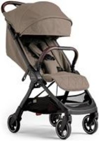 Silver Cross - Clic Compact Pushchair - Travel Stroller - Foldable & Lightweight Stroller - Cabin Size - Newborn to 4 Years - Cobble