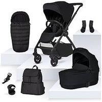 Silver Cross Dune 2 Pram, Pushchair And Accessory Bundle Free Ride On Board