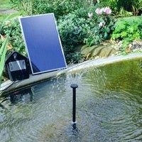 Primrose 300LPH Solar Powered Water Pump Kit with Lights