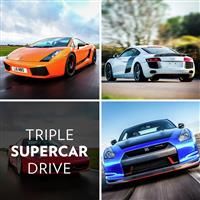 Activity Superstore Triple Supercar Drive Gift Experience