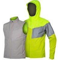 Endura Urban Luminite 3 In 1 Jacket II Hi Viz Yellow