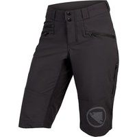 Endura Womens SingleTrack II Shorts, Black