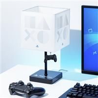 35cm PlayStation LED Desk Table Lamp White Controller Pull Light Gamer Bedroom