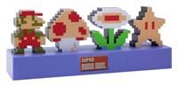 Paladone Super Mario Bros Icons Light, Decorative Light Up Figure