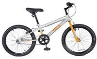 Piranha 20 Inch Harlem Rigid Kid's Bike -White / Orange