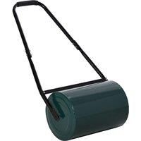 Outdoor Garden Lawn roller Heavy Duty Rolling Grass Roller Handle Perfect Lawns