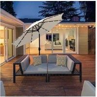 Outsunny 24 Led Solar Powered Parasol