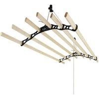 Clothing Airer Ceiling Pulley - Black - 2M