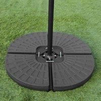 Cantilever Parasol Base - Fan trendy sturdy garden furniture for shade