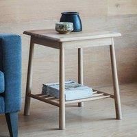 Hudson Living Wycombe Side Table Oak