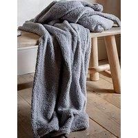 Fleece Throwover Blanket Super Soft Throw Teddy Fleece Woodlander Faux Fur Décor