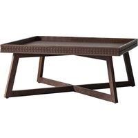 Hudson Living Boho Retreat Coffee Table  Brown