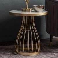 Frank Hudson Gallery Direct Southgate Side Table Champagne