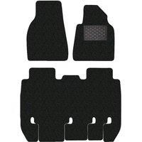 Tesla Model X 3-Piece GECKO Car Mat Set in Black