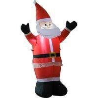 HOMCOM Inflatable 1.2m Santa Claus