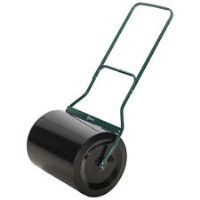 60L Steel Garden Roller Push Pull w/ Fillable Cylinder Water Rolling Drum