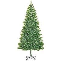 HOMCOM Christmas Tree 2.1M W/ Metal Stand