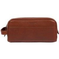 'Alberto' Leather Washbag