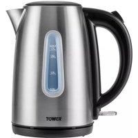 Tower T10015 Infinity Rapid Boil Jug Kettle 3000W 1.7L Brushed Stainless Steel