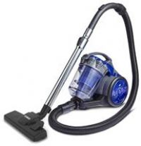 Tower Cylinder Vacuum Cleaner [TXP10] HEPA Filter - 2 Litre Capacity, Combination Floor Head, Crevice Tool - Blue