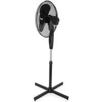 Presto by Tower PT633000B Pedestal Fan with 3 Speeds, Adjustable Height, Oscillation, 16”, 40W, Black