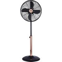 Tower T643000B Cavaletto 16” Metal Pedestal Fan with 3 Speed Settings and Copper Motor, 50W, Rose Gold and Black