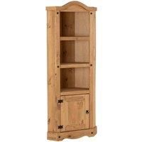 Corona Corner Display Unit - Mexican Solid Pine, Rustic, Distressed