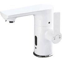 Calder Combined Automatic/Manual Tap | Brass Sensor Tap (White)