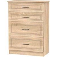 Swift Winchester Ready Assembled Graduated 4 Drawer Chest