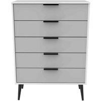 Swift Copenhagen Ready Assembled 5 Drawer Chest